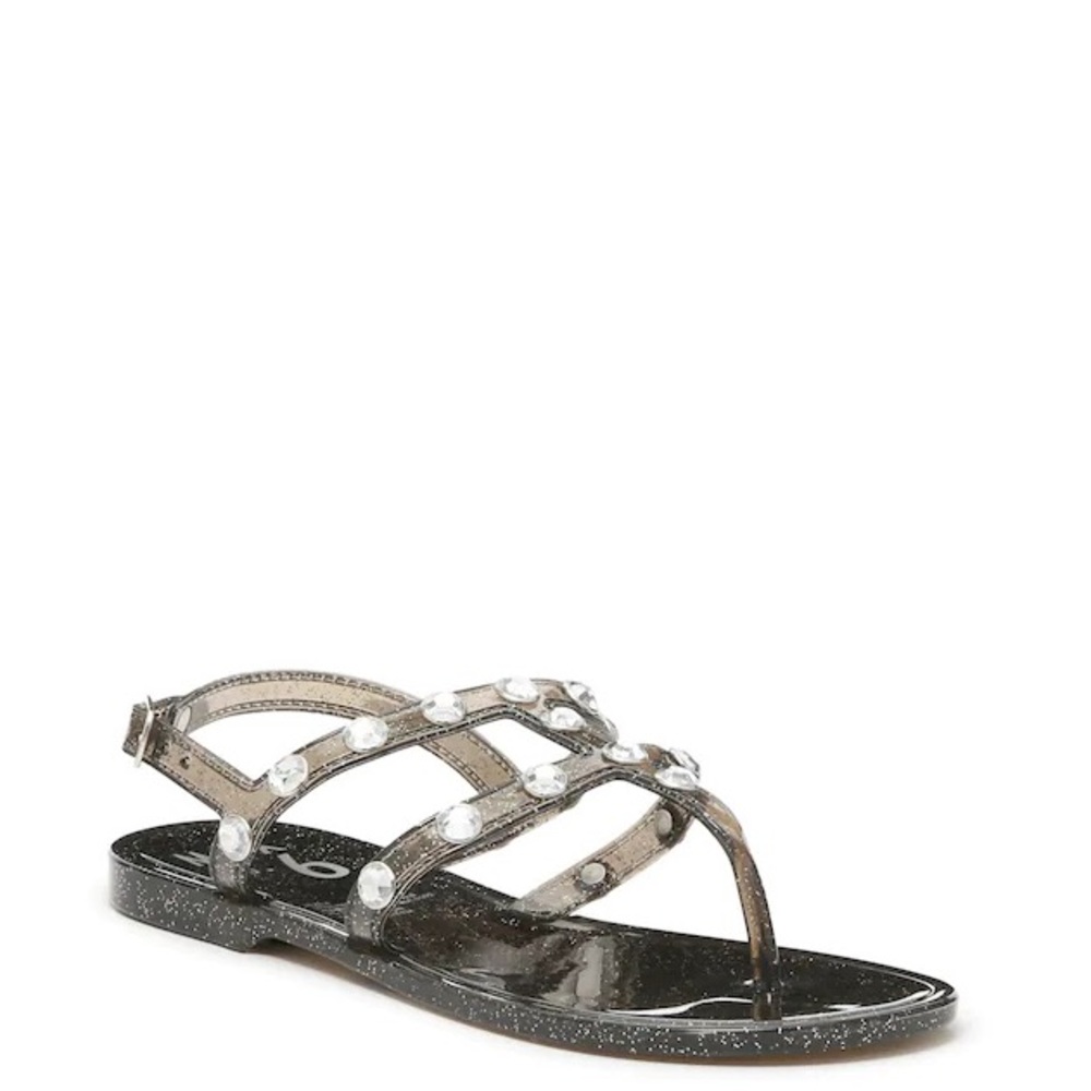MIX NO. 6 GIRLS JAYDEN JELLY SANDAL BLACK